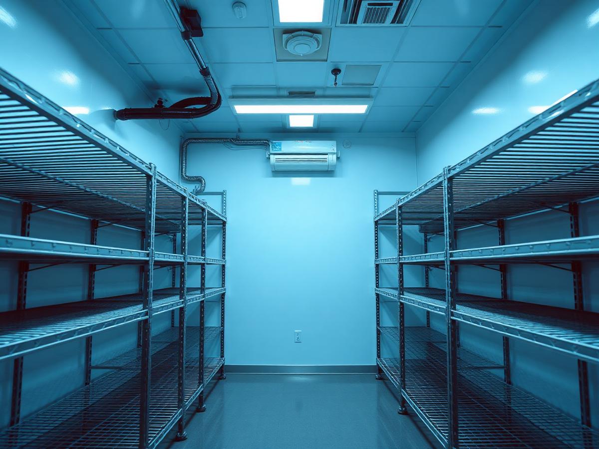 Câmaras frias e refrigeração comercial